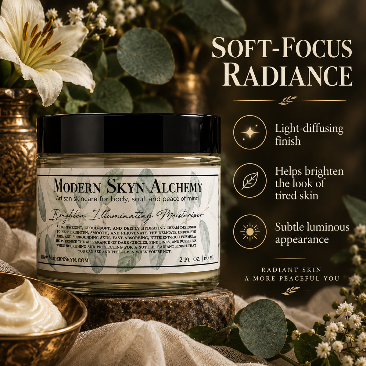 Brighten Illuminating Moisturizer soft focus radiance