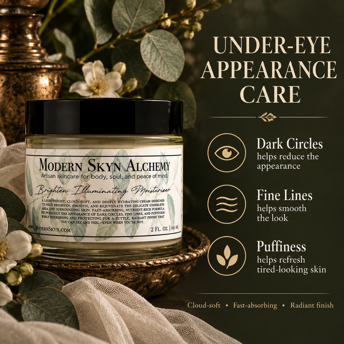 Brighten Illuminating Moisturizer under eye appearance care