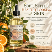 Citrus + Laurel Body Oil moisturizing and softening benefits