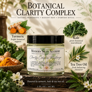 Clarity Complex Moisturizer turmeric kale and tea tree ingredients