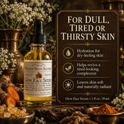 Glow Face Serum for dull tired or thirsty skin