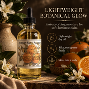Orange Blossom Body Oil lightweight botanical glow benefits
