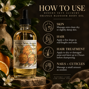 How to use Modern Skyn Alchemy Orange Blossom Body Oil