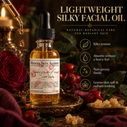 Modern Skyn Alchemy Reborn Fruit Serum lightweight silky texture infographic
