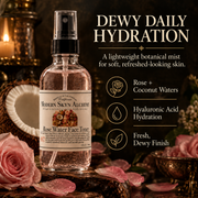 Rose Water Face Toner dewy daily hydration benefits