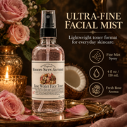 Rose Water Face Toner ultra-fine facial mist format