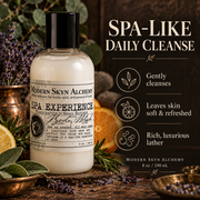 Spa Experience Body Wash gentle cleanse and soft skin benefits