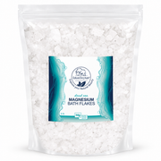 Natural Elephant Dead Sea Magnesium Bath Flakes 5 lb pouch on white