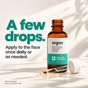 Natural Outcome argan oil: face directions