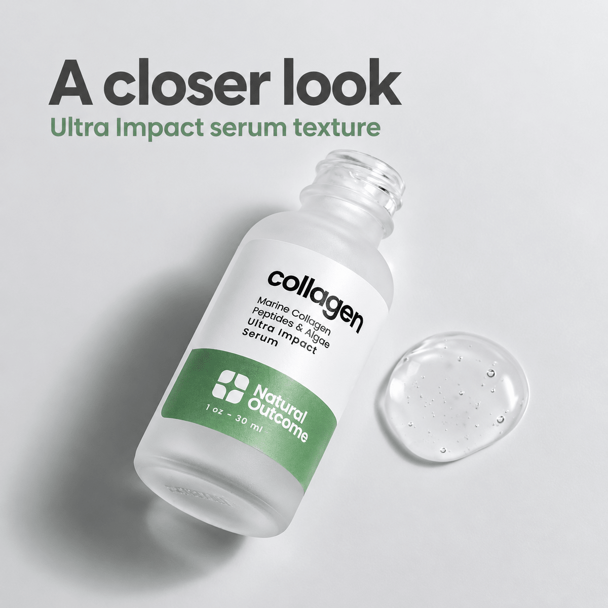 Natural Outcome Collagen Ultra Impact Serum 30 mL - texture