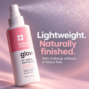 Natural Outcome Glow All-Nighter Setting Spray 120 mL - lightweight