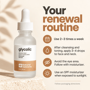 Natural Outcome Glycolic Renewal Serum 30 mL - how-to-use