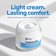 Lightweight fast-absorbing non-greasy HydraDrench cream texture
