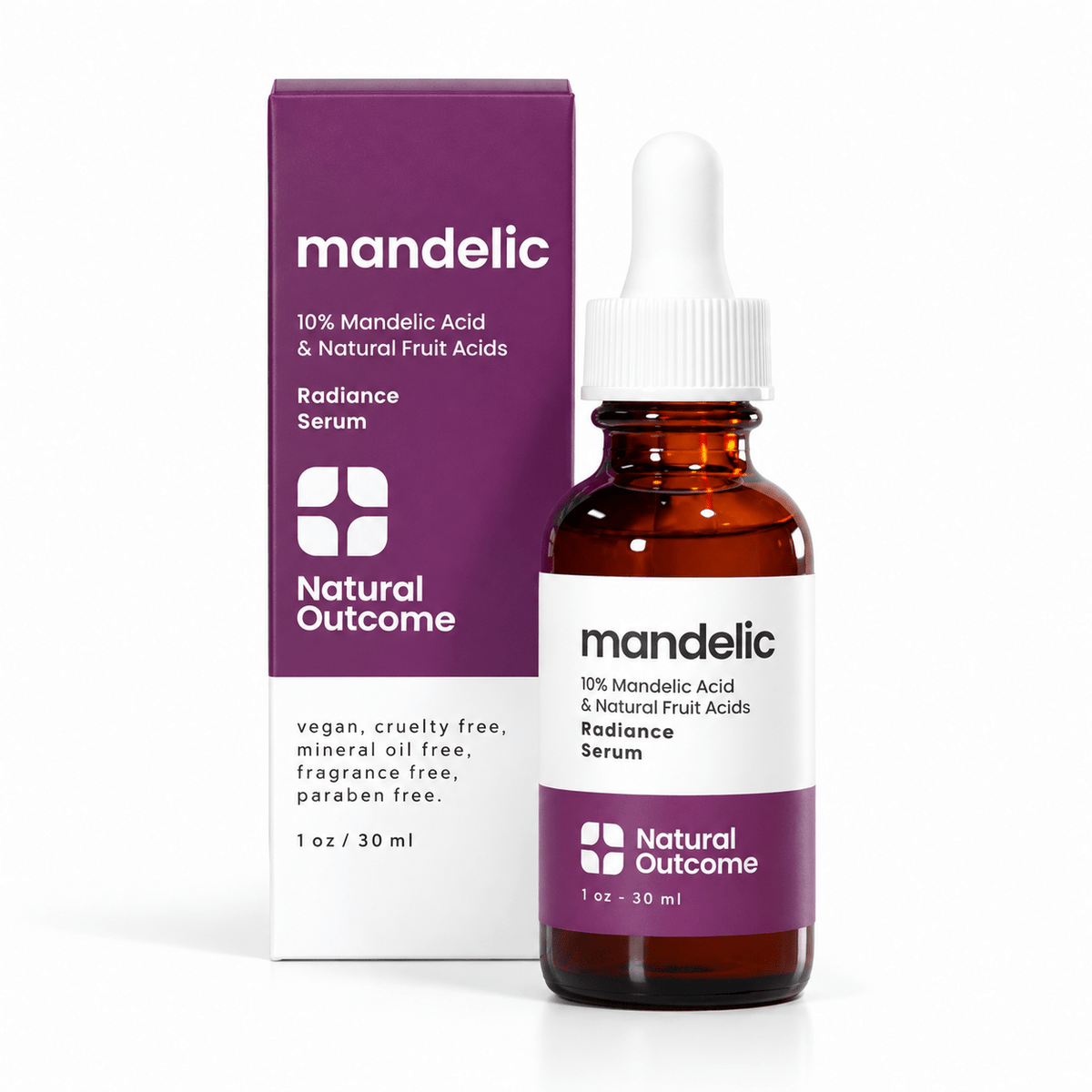 Natural Outcome Mandelic Radiance Serum 30 mL - main