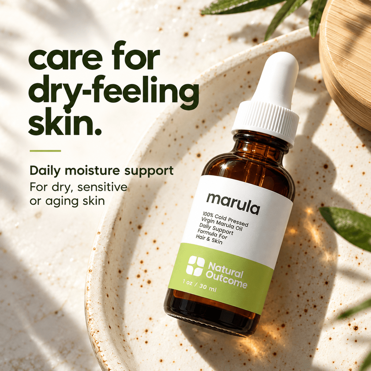 Natural Outcome Marula Oil 1 oz / 30 mL: skin-types