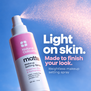 Natural Outcome Matte Makeup Setting Spray 120 mL - lightweight