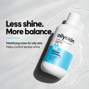 Mattifying toner for oily skin helps control excess shine