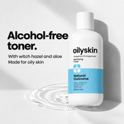 Alcohol-free toner with witch hazel and aloe