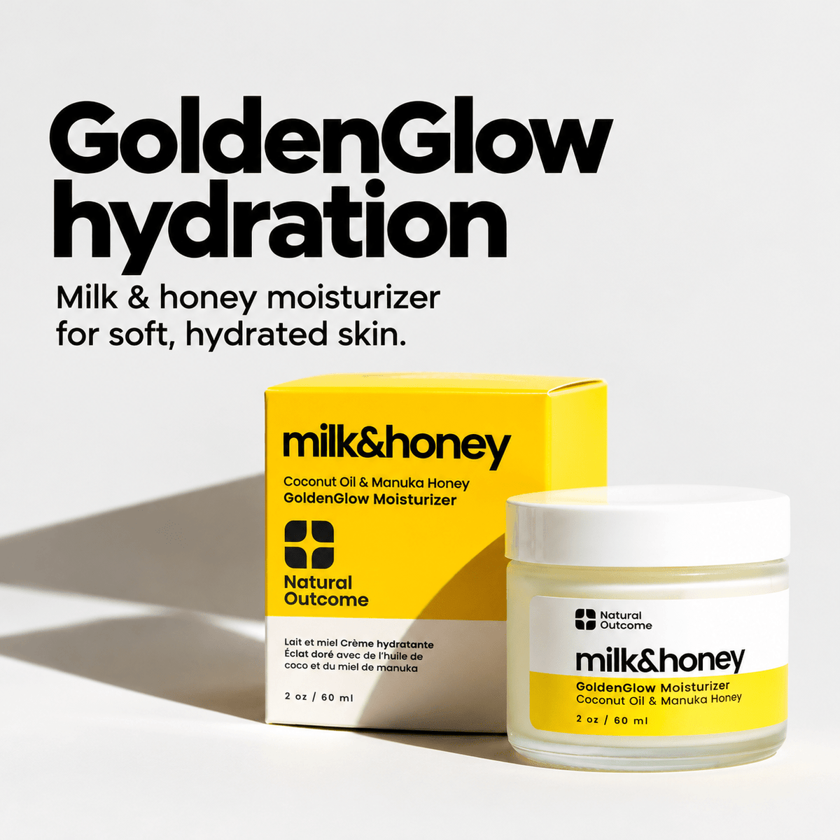 Natural Outcome Milk & Honey Moisturizer hydration