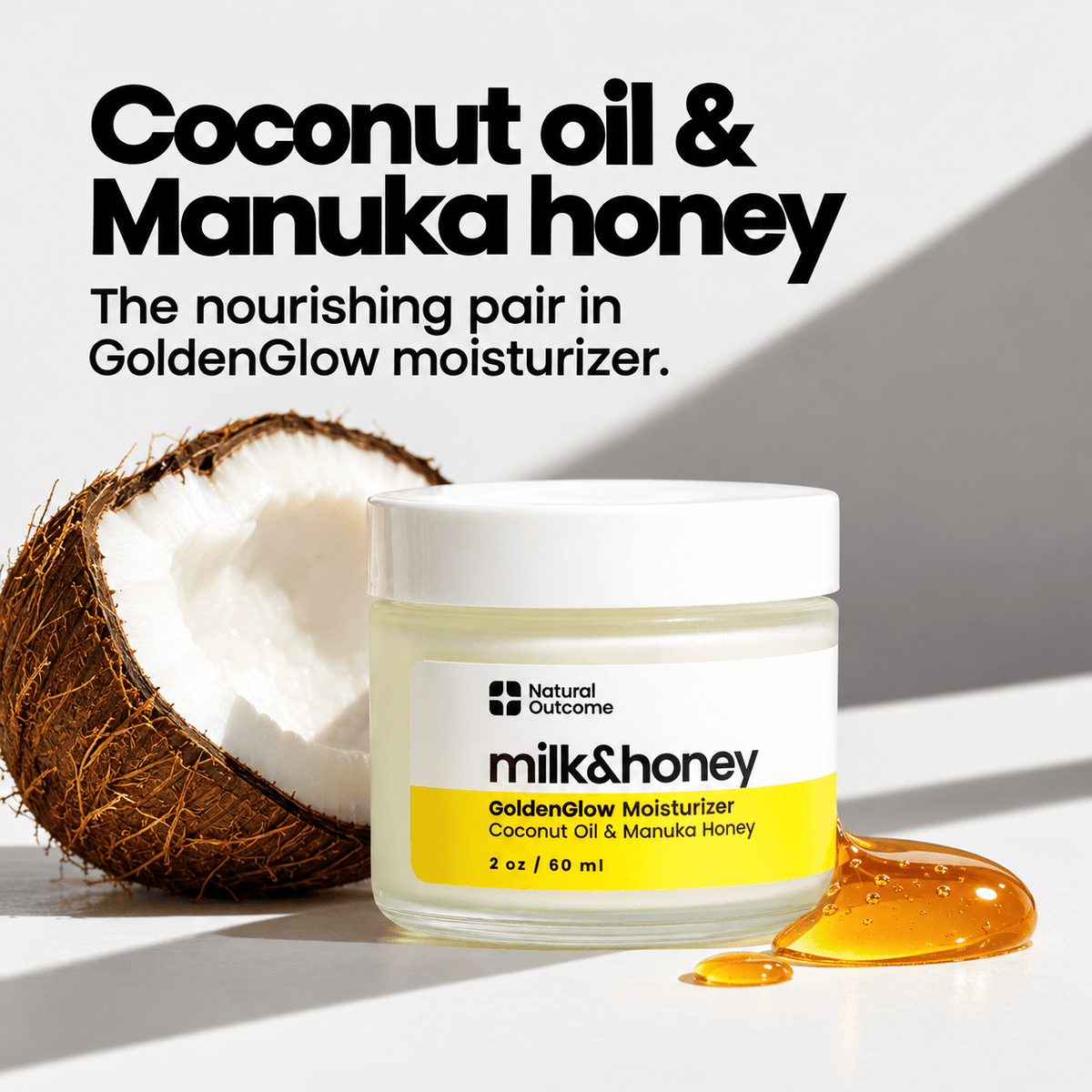Natural Outcome Milk & Honey Moisturizer ingredients