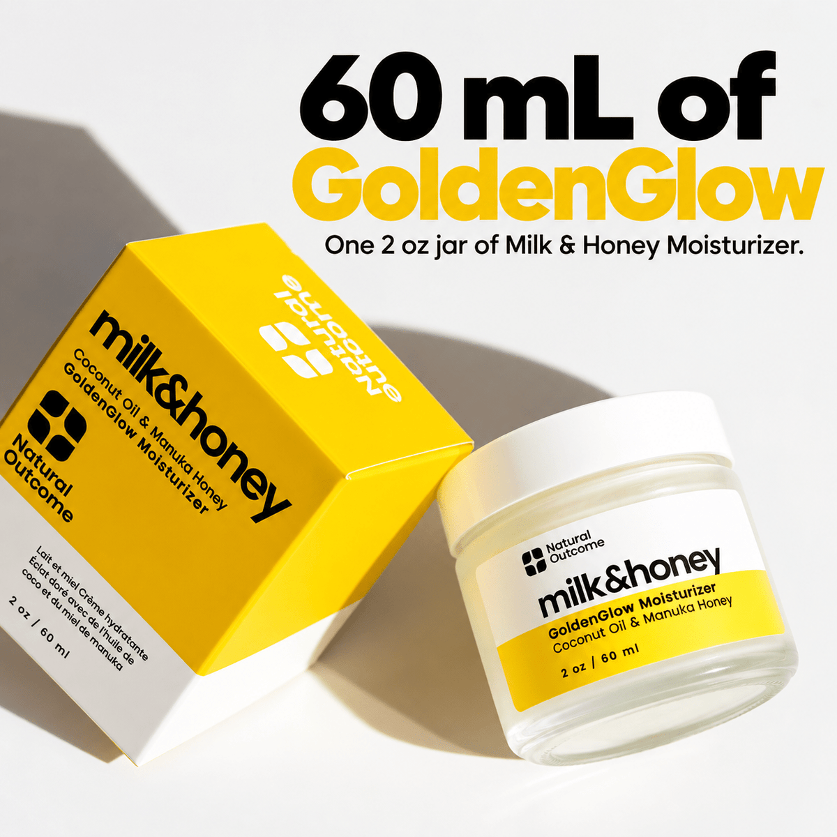 Natural Outcome Milk & Honey Moisturizer volume