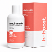 Natural Outcome Niacinamide B-Boost Daily Toner 236 mL bottle with carton