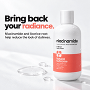 Niacinamide toner radiance benefits