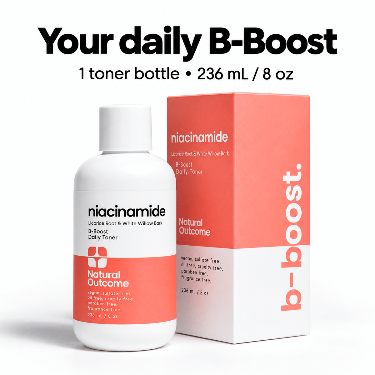 Natural Outcome niacinamide toner contents