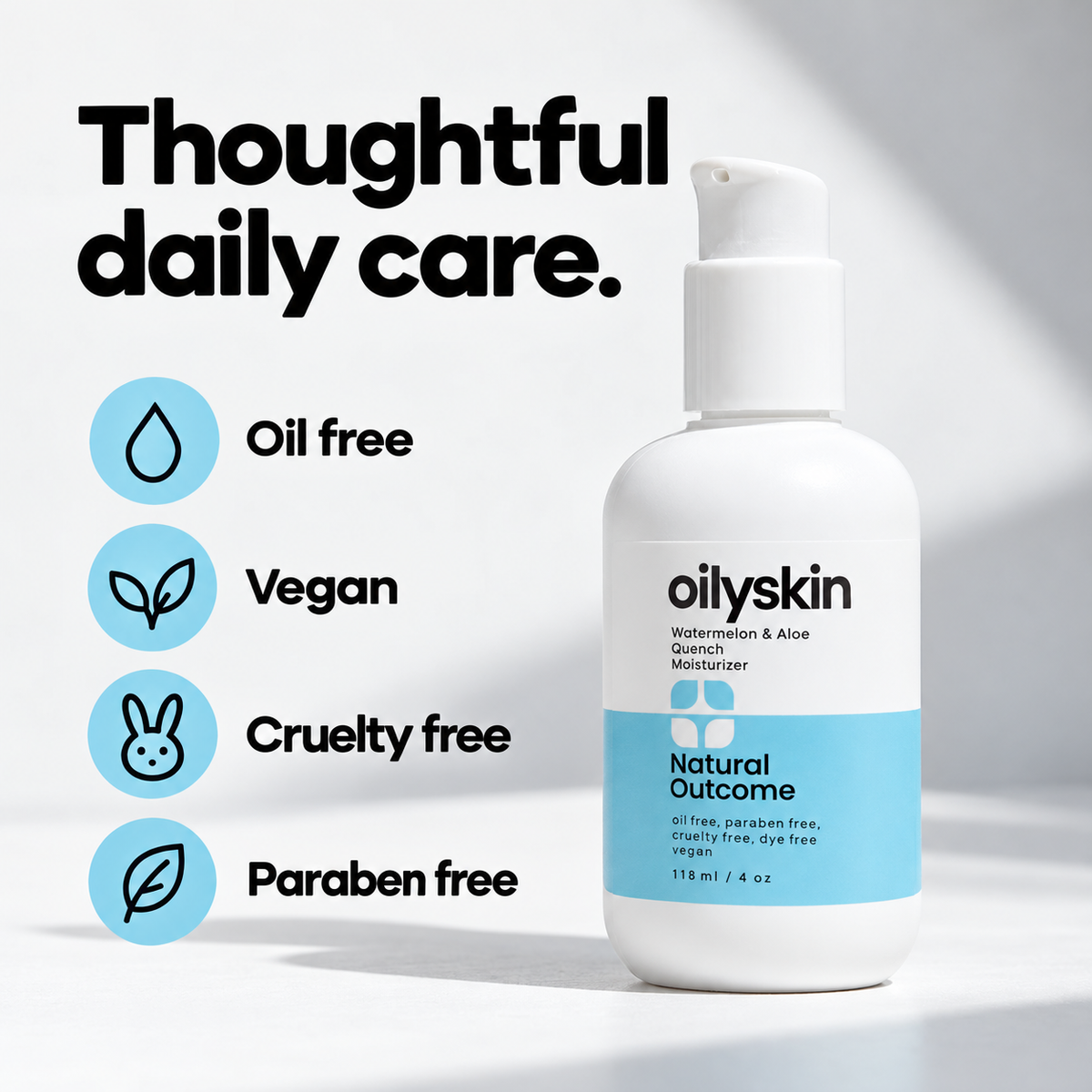 Natural Outcome Quench oil-free vegan formula