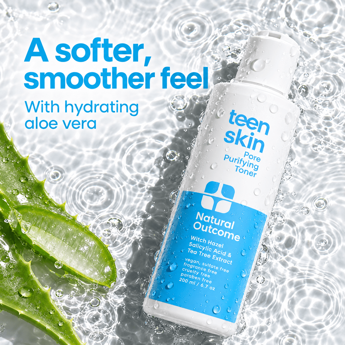 Natural Outcome Teen Skin toner soft feel