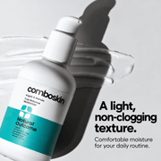 Natural Outcome True Balance Moisturizer texture infographic
