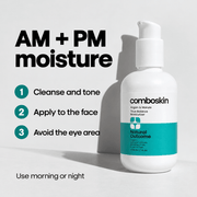 Natural Outcome True Balance Moisturizer use infographic