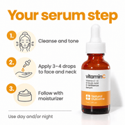 Natural Outcome C-Brilliance Vitamin C Serum 30 mL - how-to-use