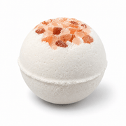 White-background catalog view of one salt-topped magnesium bath bomb