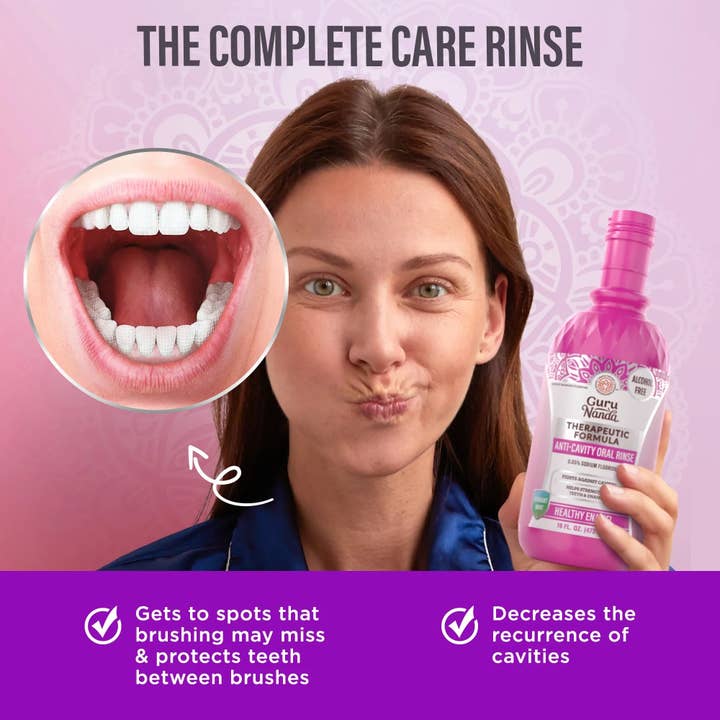 GuruNanda LLC – wholesale Mouthwash – Anti-Cavity Oral Rinse, Vibrant Mint4