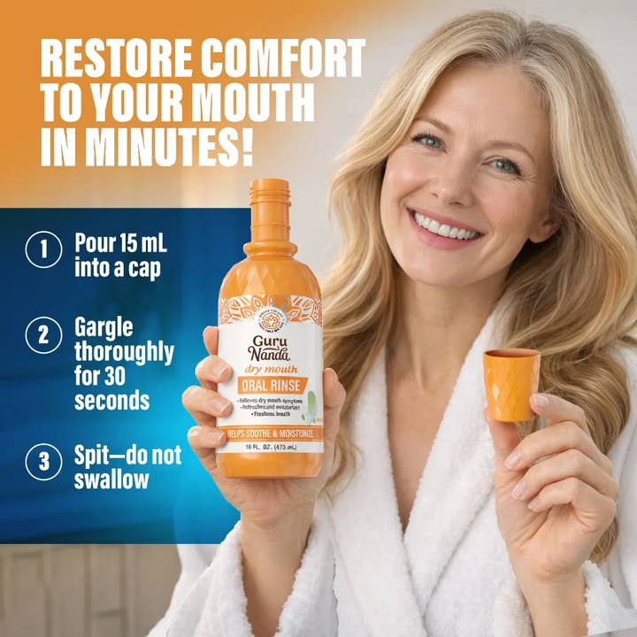 GuruNanda LLC – wholesale Mouthwash – Dry Mouth Oral Rinse, Fresh Mint6