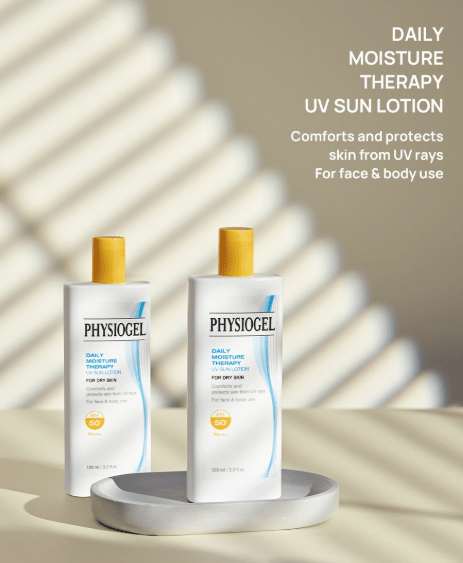 PHYSIOGEL Daily Moisture Therapy UV Sun Lotion SPF50+ PA+++ 100ml - English Skin Seoul information panel 3