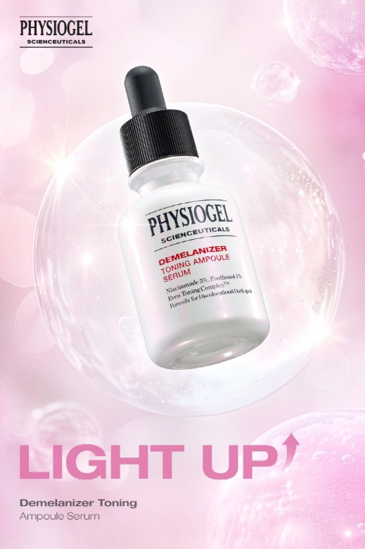 PHYSIOGEL Scienceuticals Demelanizer Toning Ampoule Serum 30ml - English Skin Seoul information panel 6