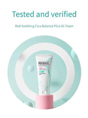 PHYSIOGEL Red Soothing Cica Balance Plus AC Cleansing Foam 120ml - English Skin Seoul information panel 5