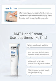 PHYSIOGEL Daily Moisture Therapy Hand Cream 50mL - how to use - English information