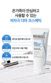 PHYSIOGEL DMT Facial Cream 150 mL: Sensitive-skin and noncomedogenic testing in Korean