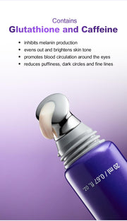 PHYSIOGEL eye Glutathione caffeine and metal applicator