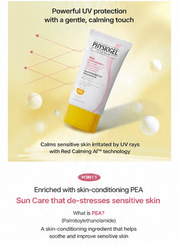 PHYSIOGEL Red Soothing AI Sensitive UV Advanced Sunscreen 40mL English product information panel 2