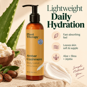 Plant Therapy Amber Cashmere Body Lotion lightweight daily hydration