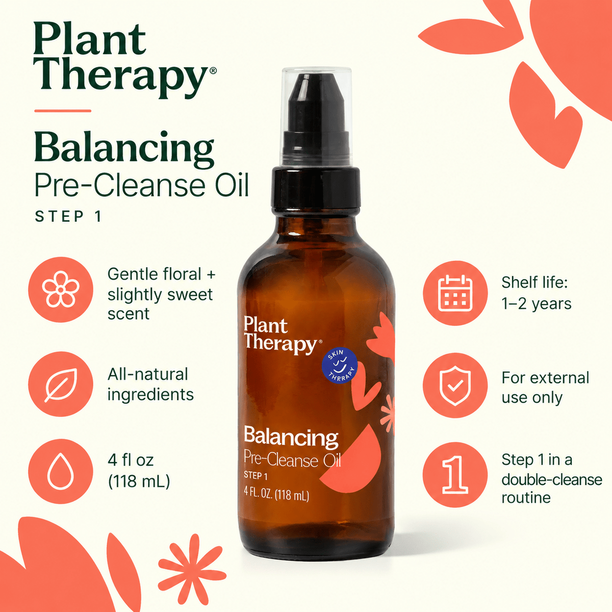 Plant Therapy Balancing Pre-Cleanse Oil product details