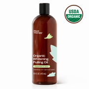 Plant Therapy Organic Whitening Pulling Oil 16 oz with USDA Organic seal