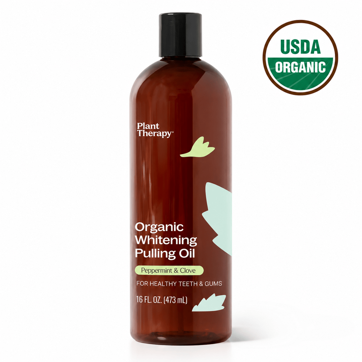 Plant Therapy Organic Whitening Pulling Oil Peppermint & Clove - AHVTE