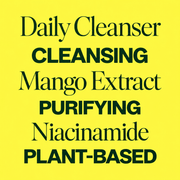 Plant Therapy Radiance Daily Cleanser cleansing mango extract niacinamide