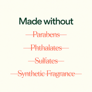 Plant Therapy Radiance Daily Cleanser made without parabens phthalates sulfates synthetic fragrance