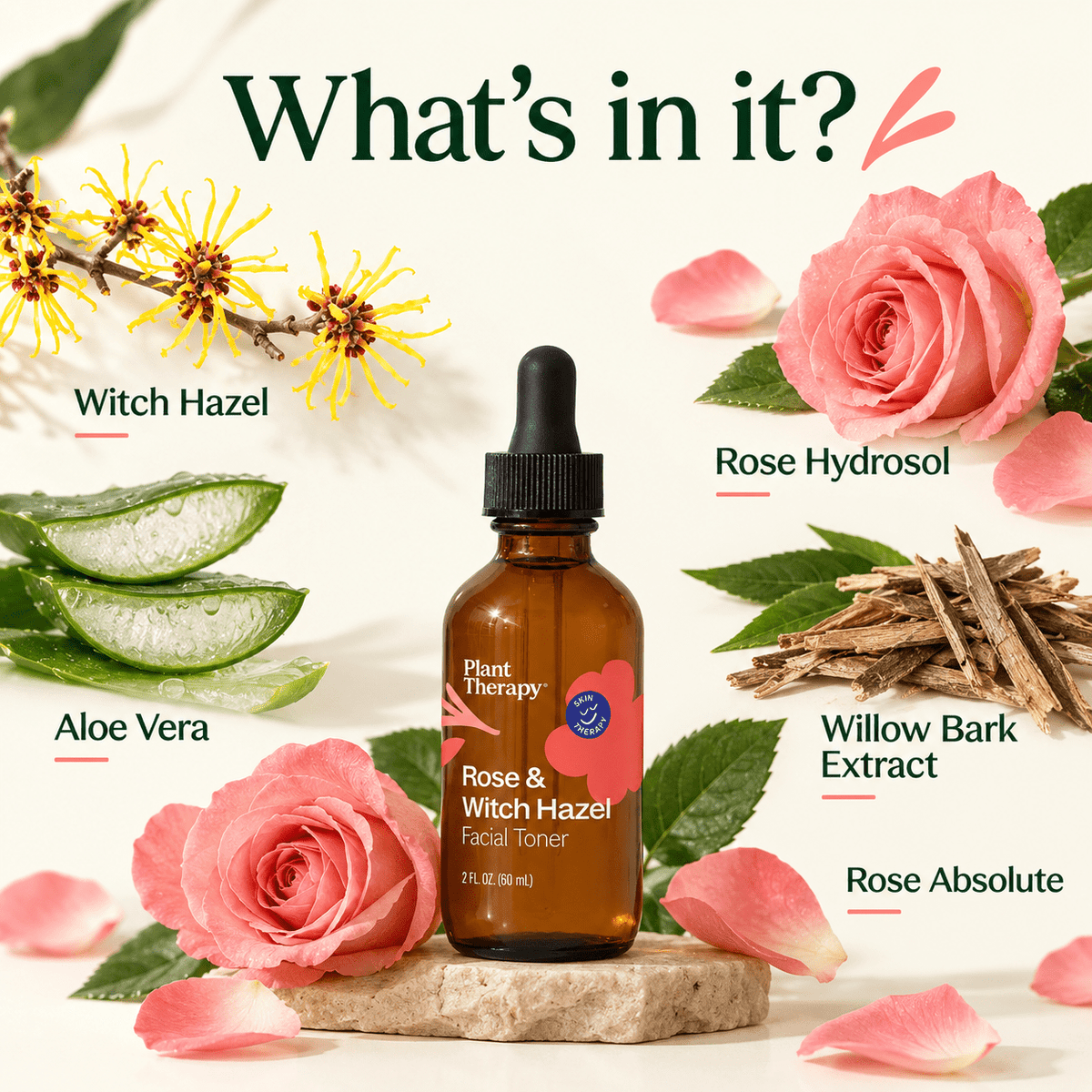 Plant Therapy toner key ingredients